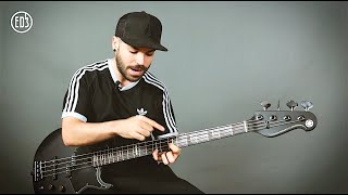 Easy Bass Guitar Chords -  Acordes Con el Bajo Fáciles (Spanish with English Subtitles)