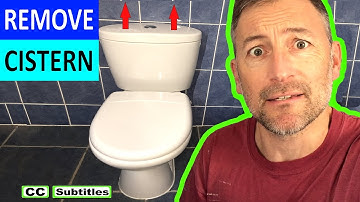 Hoe een cisterne-deksel op een modern toilet te verwijderen