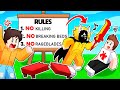 Bedwars Group Had RULES, So I BROKE THEM ALL! (Roblox Bedwars)