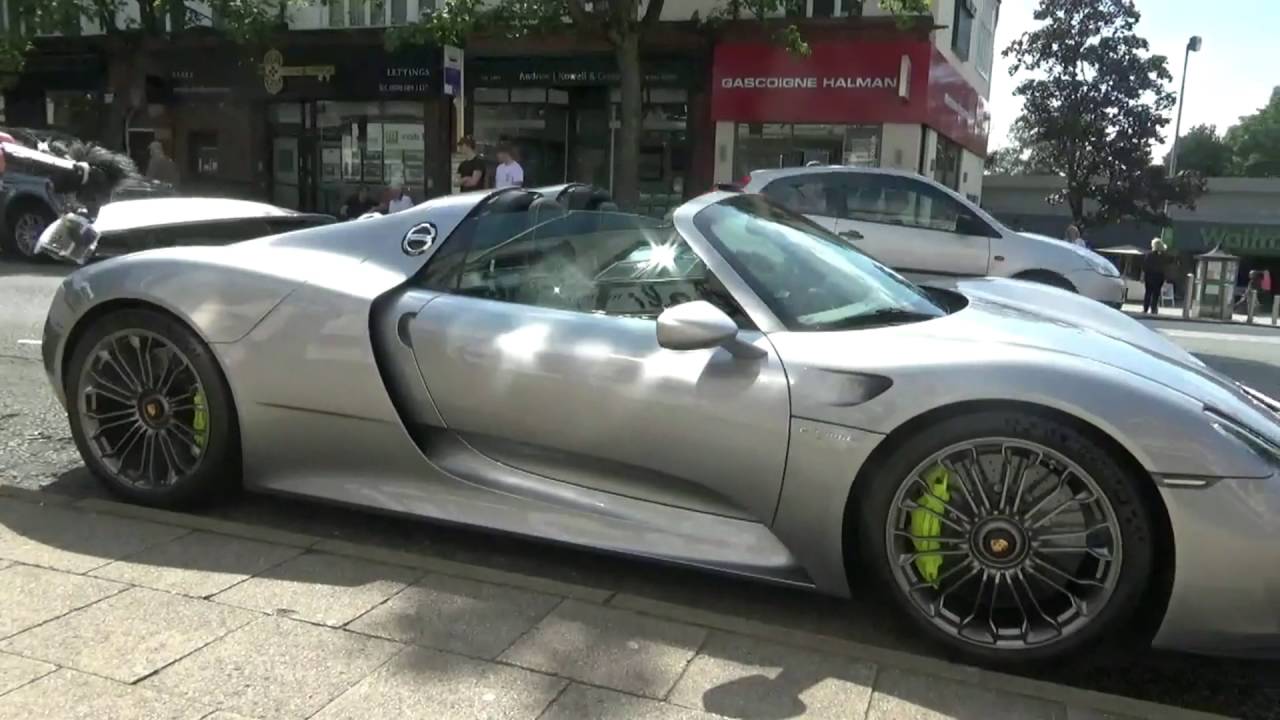 supercars in alderley edge ferrari 512bb, 918, 650s, amg gts