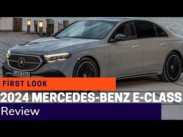 2024 Mercedes-Benz E-Class learns from the past, looks to the