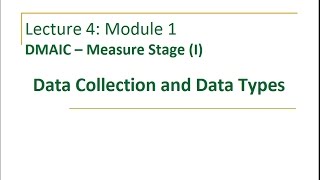 Lecture 4 Module 1 Data Types