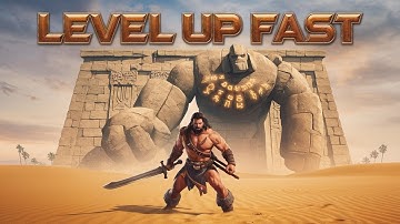 A Surprising Way to Level Up Fast in Conan Exiles 🤫-OUTDATED