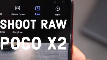Poco X2: How to shoot RAW Photos