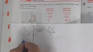 10 16  Geo  bellwork and lesson  5 1  triangle classification and distance formula