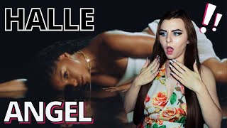 THIS IS NOT HEAVEN... | Reaction to Halle - Angel (Official Music Video)