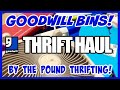 GOODWILL OUTLET BINS THRIFTING ** BIG HAUL To Keep & To Sell! ** How I Used Some of My Thrift Finds!