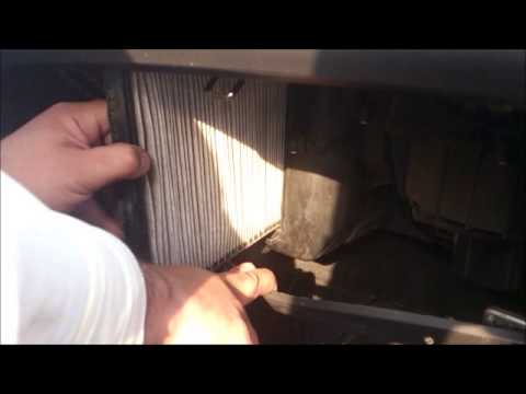 INTERFIL CAMBIO DE FILTRO DE CABINA CHEVROLET AVEO - YouTube