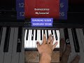 Evanescense - My Inmortal piano tutorial