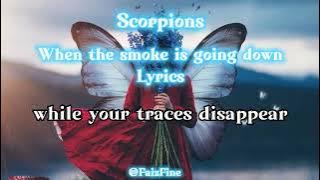 Scorpions   When the smoke is going down Lyrics