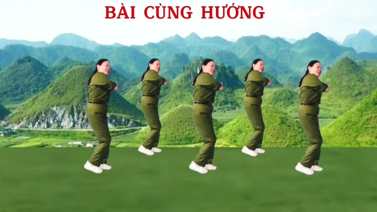 BÀI NHẠC CHẬM (CÙNG HƯỚNG) ĐƯỜNG TRƯỜNG SƠN XE ANH QUA/dễ tập
