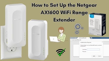 How to Set Up the Netgear AX1600 WiFi Range Extender | Step-by-Step Guide