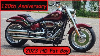 120th Anniversary 2023 Harley Davidson Fat Boy  Introduction