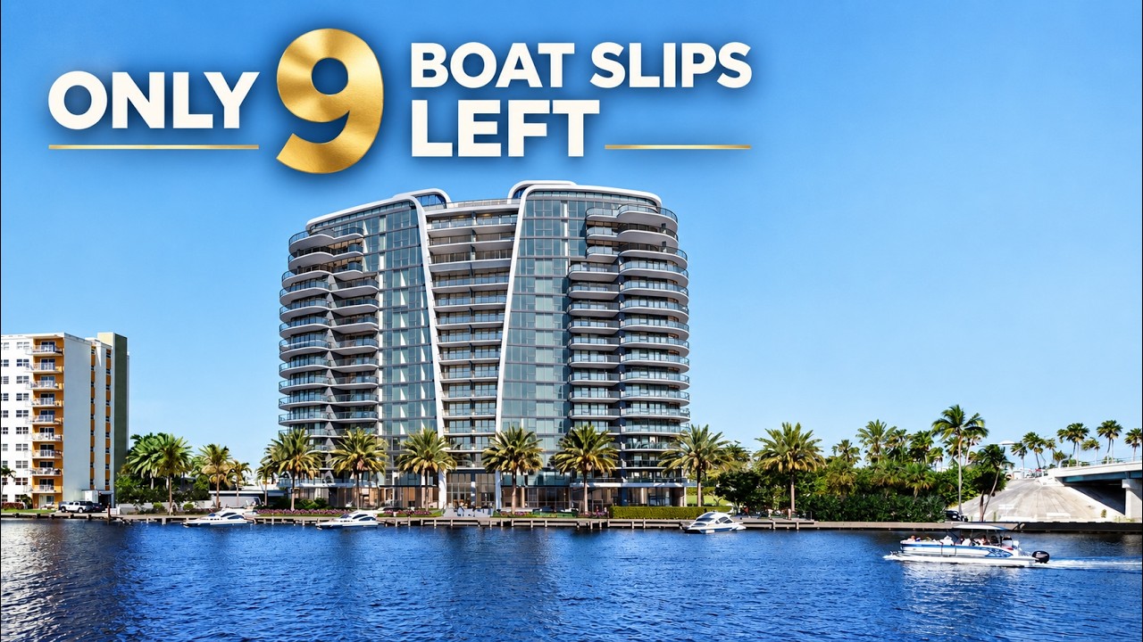 Coral Ridge Fort Lauderdale: Boat Slips Almost Gone