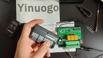 Yinuogo - YNG203 - How to program liftMaster 893MAX 890MAX 895MAX 891LM 950CD remote control ?