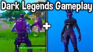 NEW "DARK REFLECTIONS" PACK GAMEPLAY in FORTNITE! (Should You Buy These Skins)