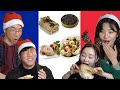 CORÉENS VS REPAS DE NOËL FRANÇAIS !