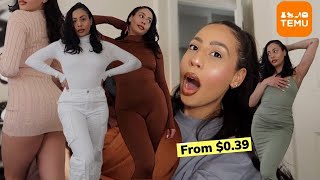 TRYING TEMU FASHION ITEMS SO YOU DON&#39;T HAVE TO... | TEMU TRY ON REVIEW