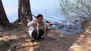 Camping and fishing at Hume Lake 050324