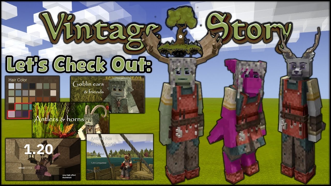 Let's Check Out: Anthro Fox, Kobold, Restored Hair Colors, Goblin Ears ...