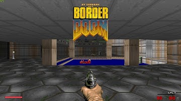 Doom episode 1 with BorderDoom (longplay)