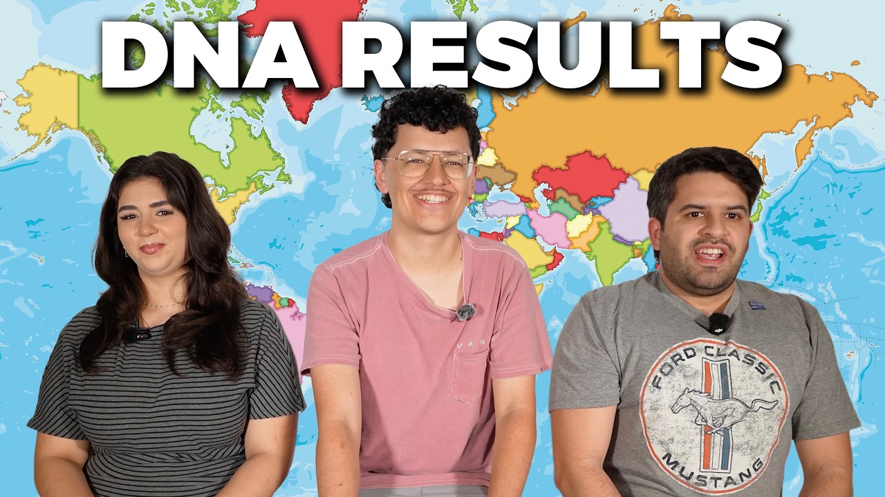 Isaac, Pablo, Lauren Take a DNA Test