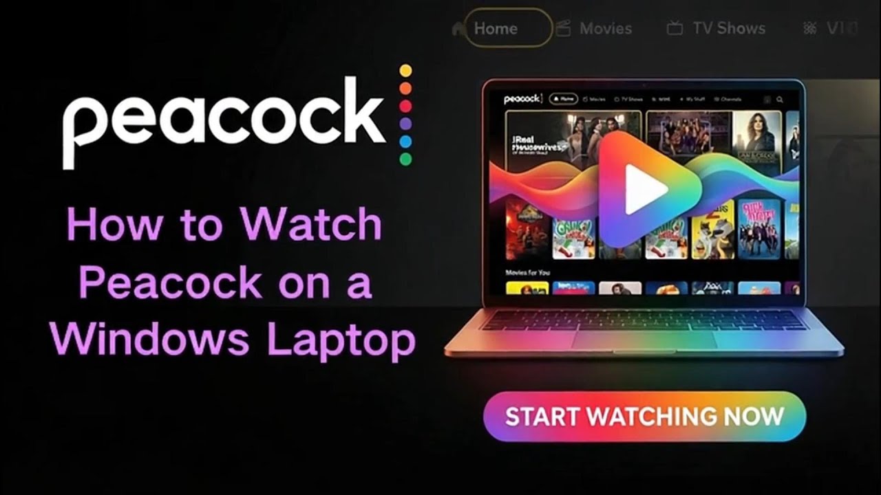 How to Watch Peacock on a Windows Laptop #Peacock #PeacockDownload #