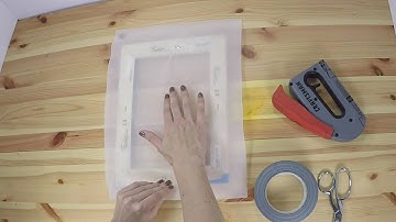 Creating (Stretching) a Screen For Printing