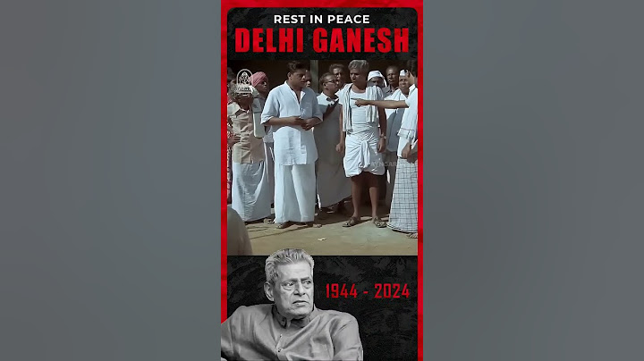 AVNGARANWatch Nayakan Movie Scenes! RIP Delhi Ganesh #delhiganesh #na