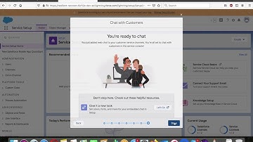 Enable Chat Agent and Communities in Salesforce
