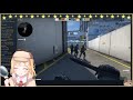 Amelia Watson plays CSGO using one hand and foot (Hololive EN)