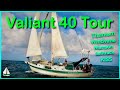 Bluewater Sailboat Tour- On the Deck Of a Valiant 40 #1/3   (Patrick Childress Sailing #30)