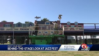 How crews bring Jazz Fest to life