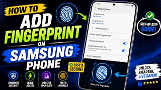 How to Add Fingerprint on Samsung Phone | Set Up Fingerprint Lock (2026 Guide) screenshot 3