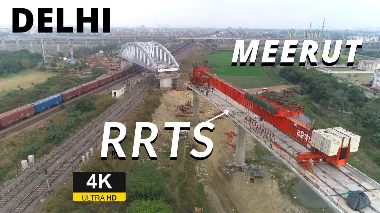 DELHI MEERUT RRTS | WORK UPDATE | 4K | #rslive - YouTube
