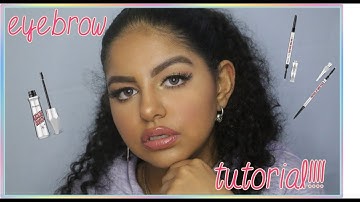 HIGHLY REQUESTED EYEBROW TUTORIAL! | Riribeauty