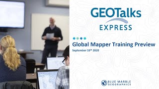 Global Mapper Training Preview