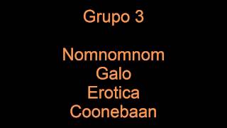 Ultimice   Grupos Torneio
