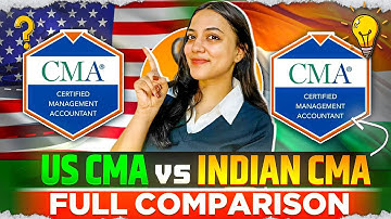US CMA 🇺🇸 vs Indian CMA 🇮🇳 | Full Comparison (Fees, Scope, Salary, Difficulty