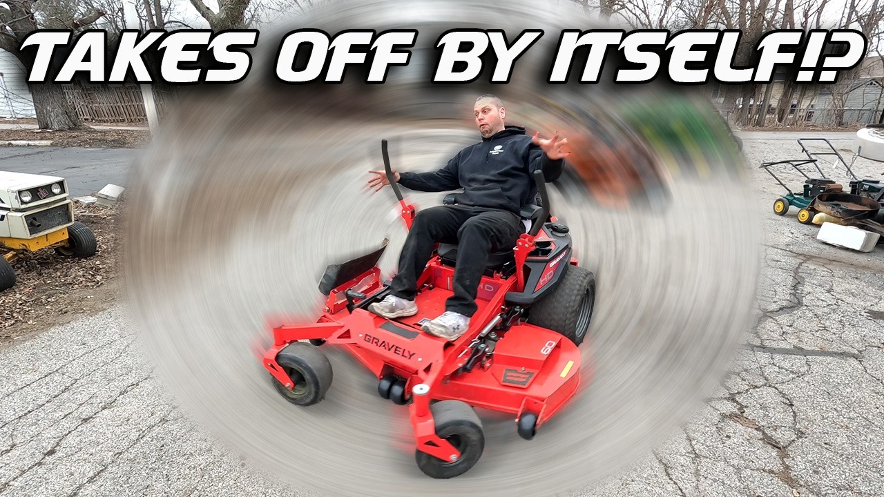Gravely Zero Turn Jumps When You Release The Brake? Dangerous