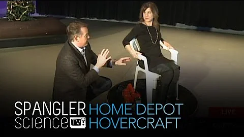 How To Make a Home Depot Hovercraft - Cool Science Experiment