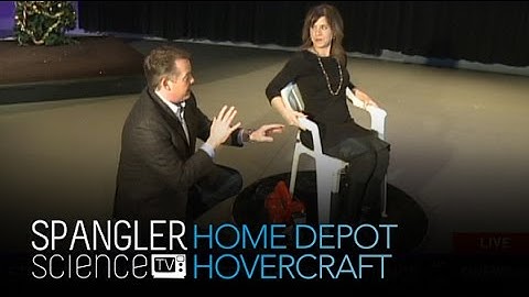 How To Make a Home Depot Hovercraft - Cool Science Experiment