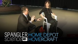 How To Make a Home Depot Hovercraft - Cool Science Experiment