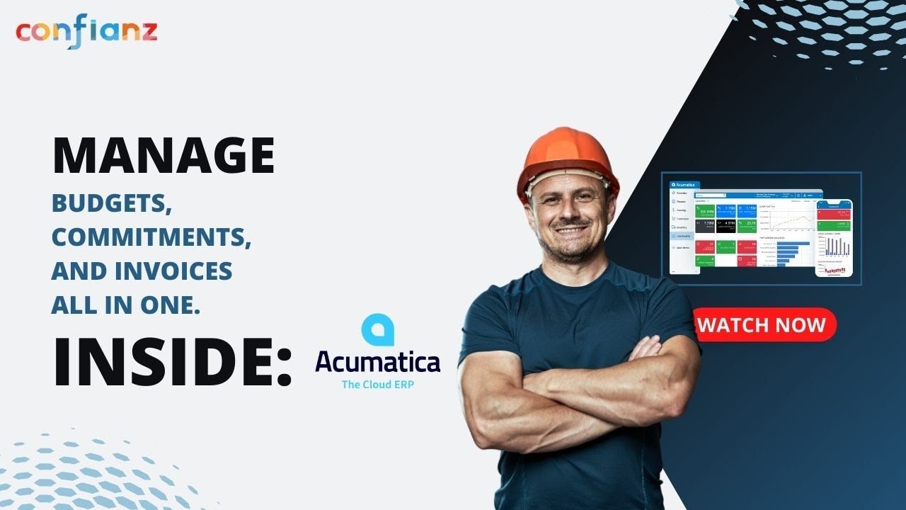 How To Manage Budgets, Commitments and Invoices | Acumatica Construction ERP Demo