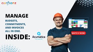 How To Manage Budgets, Commitments and Invoices | Acumatica Construction ERP Demo