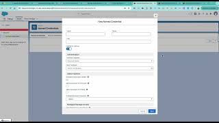 4 Salesforce to salesforce integration Named Credential Theta Org