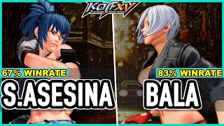 KOF XV ▰ Shermie Asesina (Leona/Athena/Shermie) vs Bala (Ángel/K'/Iori)