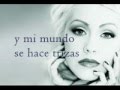 Christina Aguilera - Pero me acuerdo de ti (Letra)