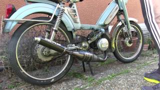 🏍 Premier démarrage mobylette 103 - Hiver 2017 (0°c)
