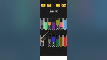 Water sort puzzle level 497